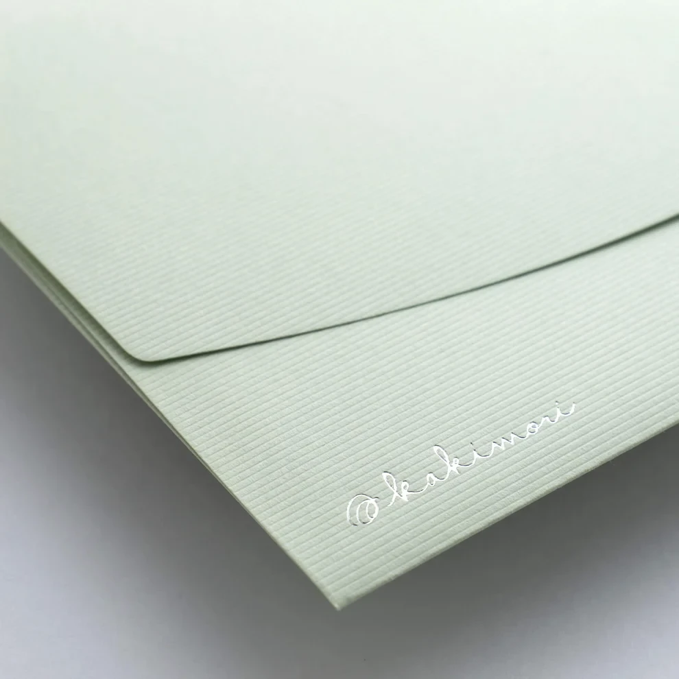Kakimori letter card - sound of life