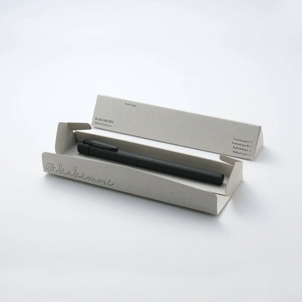 Kakimori aluminium fountain pen
