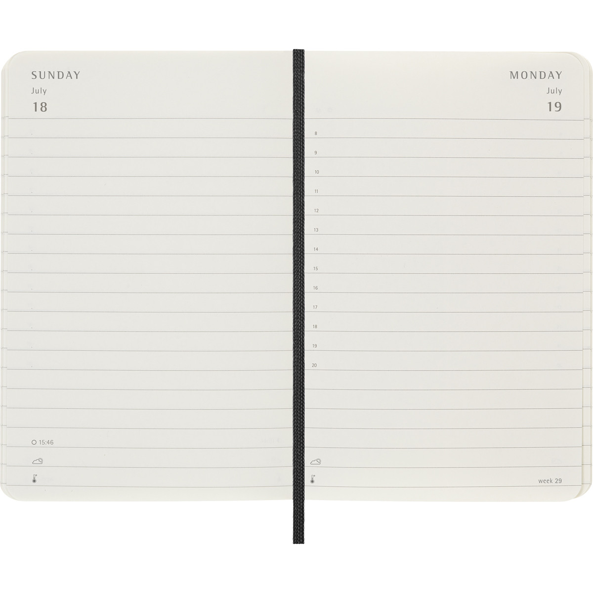 Moleskine 2027 daily diary - pocket / A6 soft cover