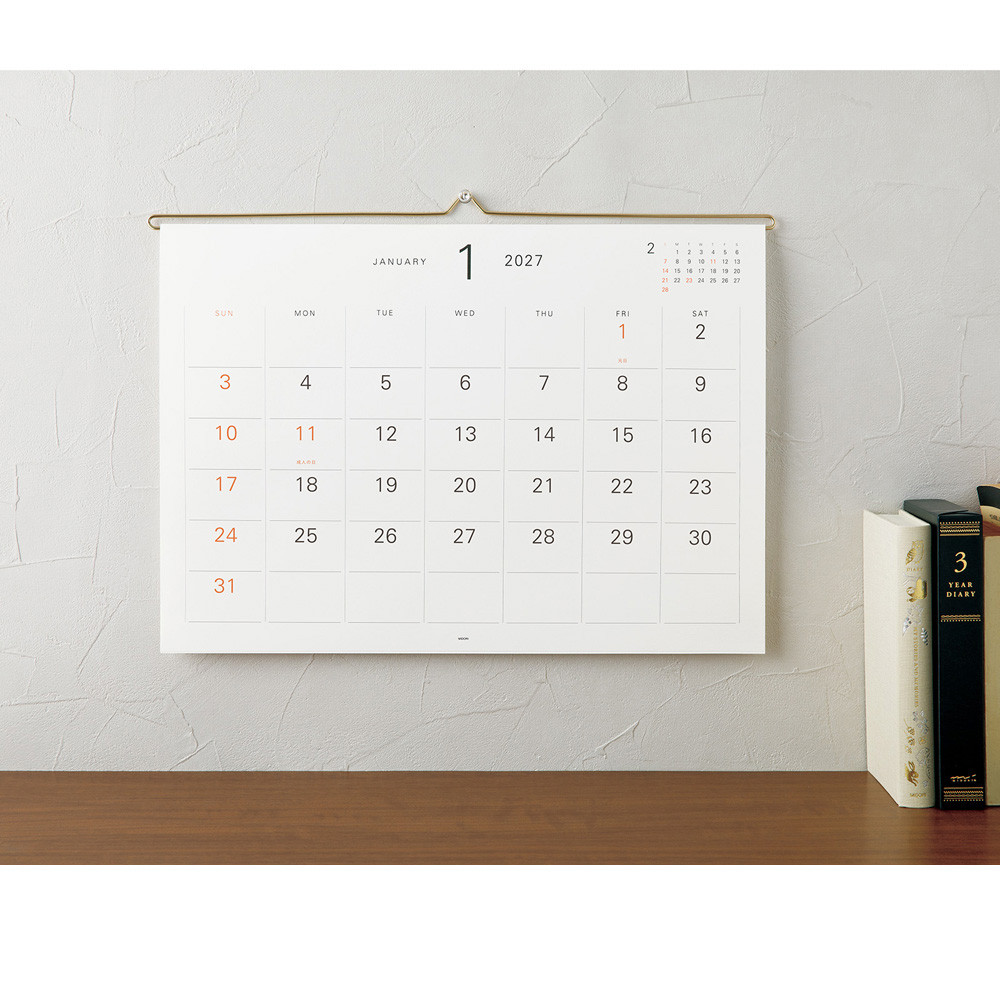 Midori hanger calendar 2027
