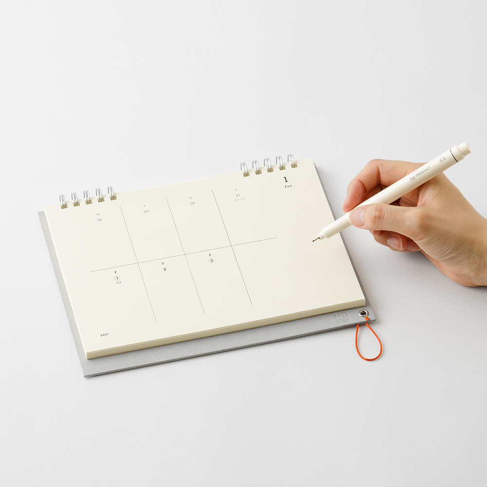 MD 2027 desk calendar - weekly