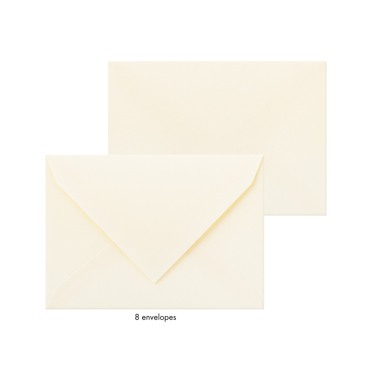 Midori letter writing set - HANAIRO WASHI - white laceflowers