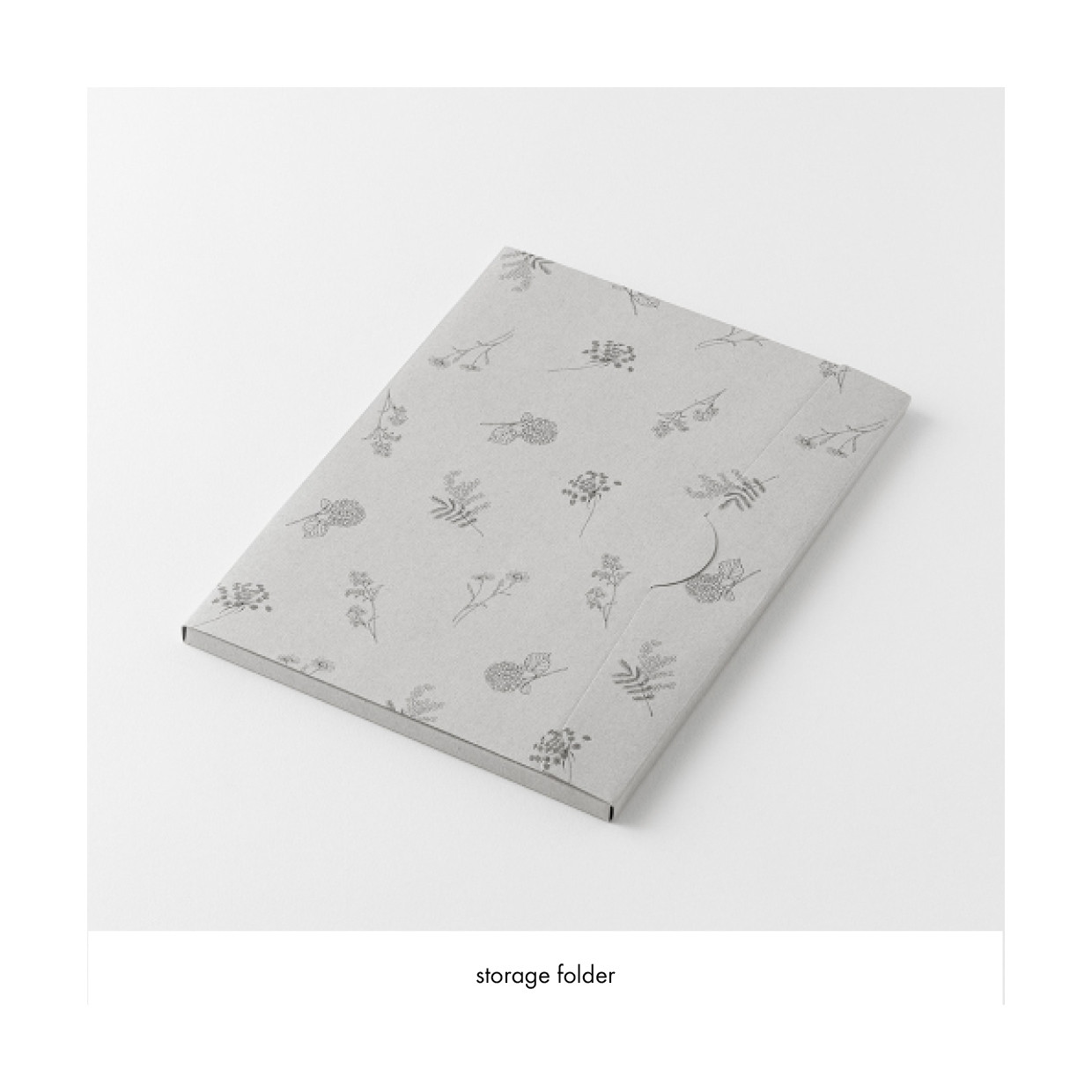 Midori letter writing set - HANAIRO WASHI - green Annabelle hydrangea
