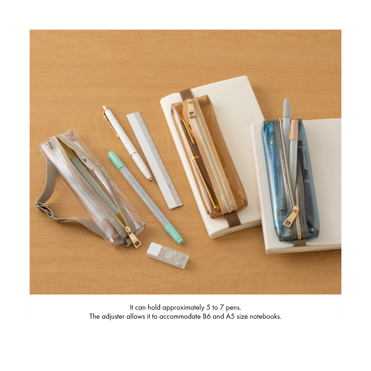 Midori - book band pen case