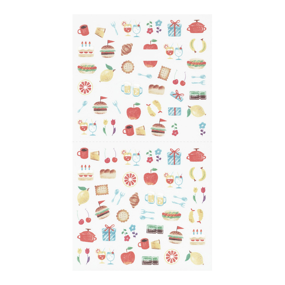 Midori stickers - side-frame motifs
