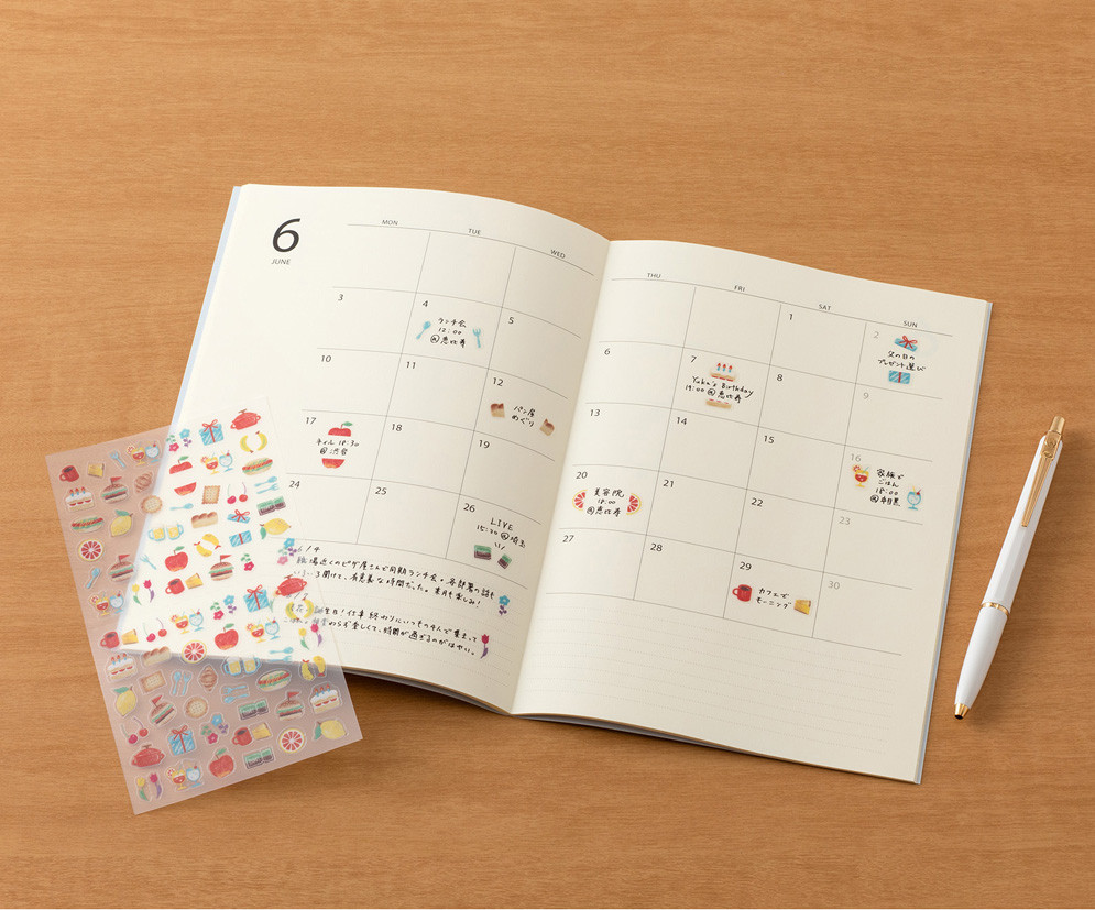 Midori stickers - side-frame motifs