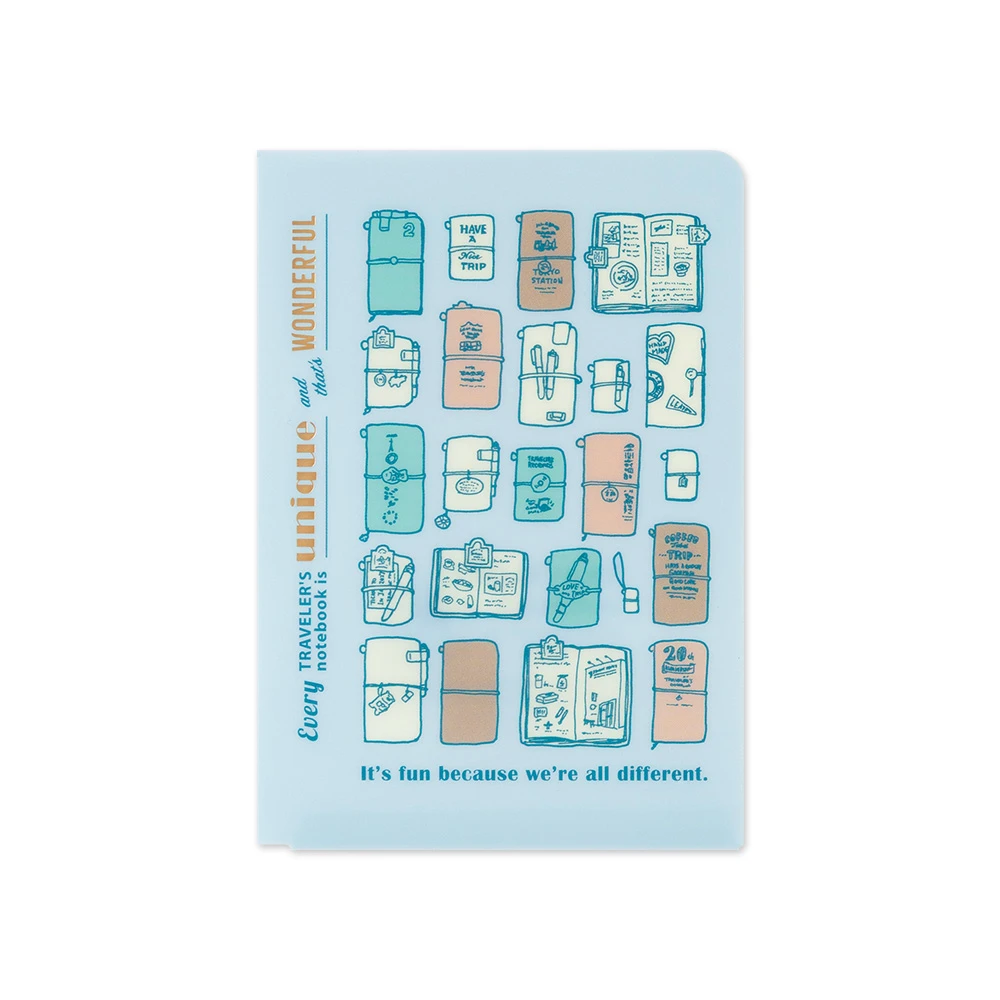 TRAVELER'S notebook clear folder 2027 - passport size