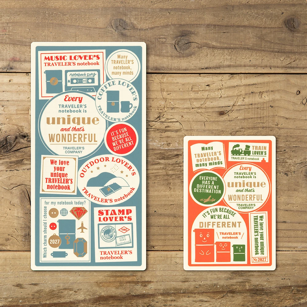 TRAVELER'S notebook - 2027 plastic sheet