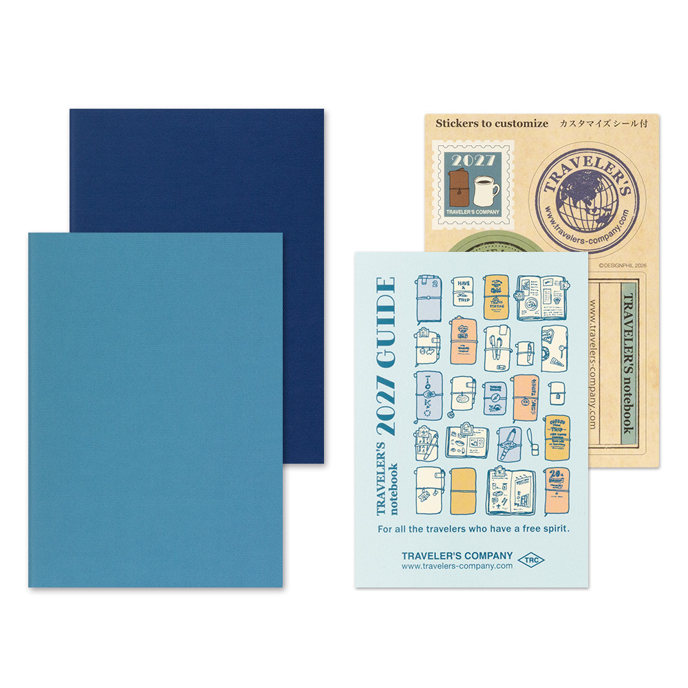 TRAVELER'S notebook 2027 weekly diary - passport size