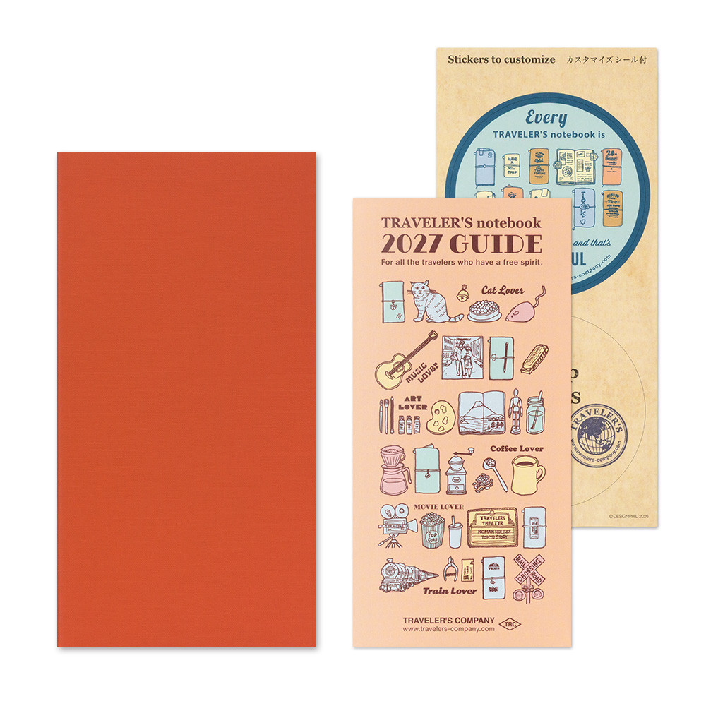 TRAVELER'S notebook 2027 monthly diary