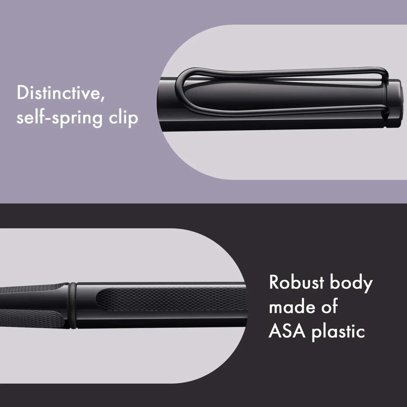 Lamy Safari rollerball - Meteorite