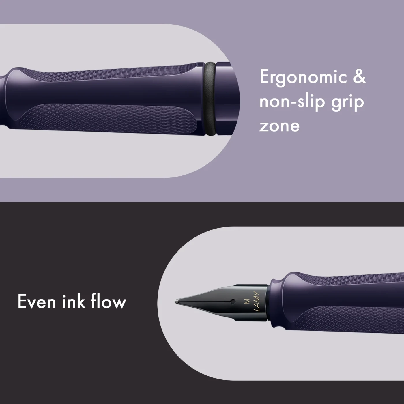Lamy Safari fountain pen - Meteora