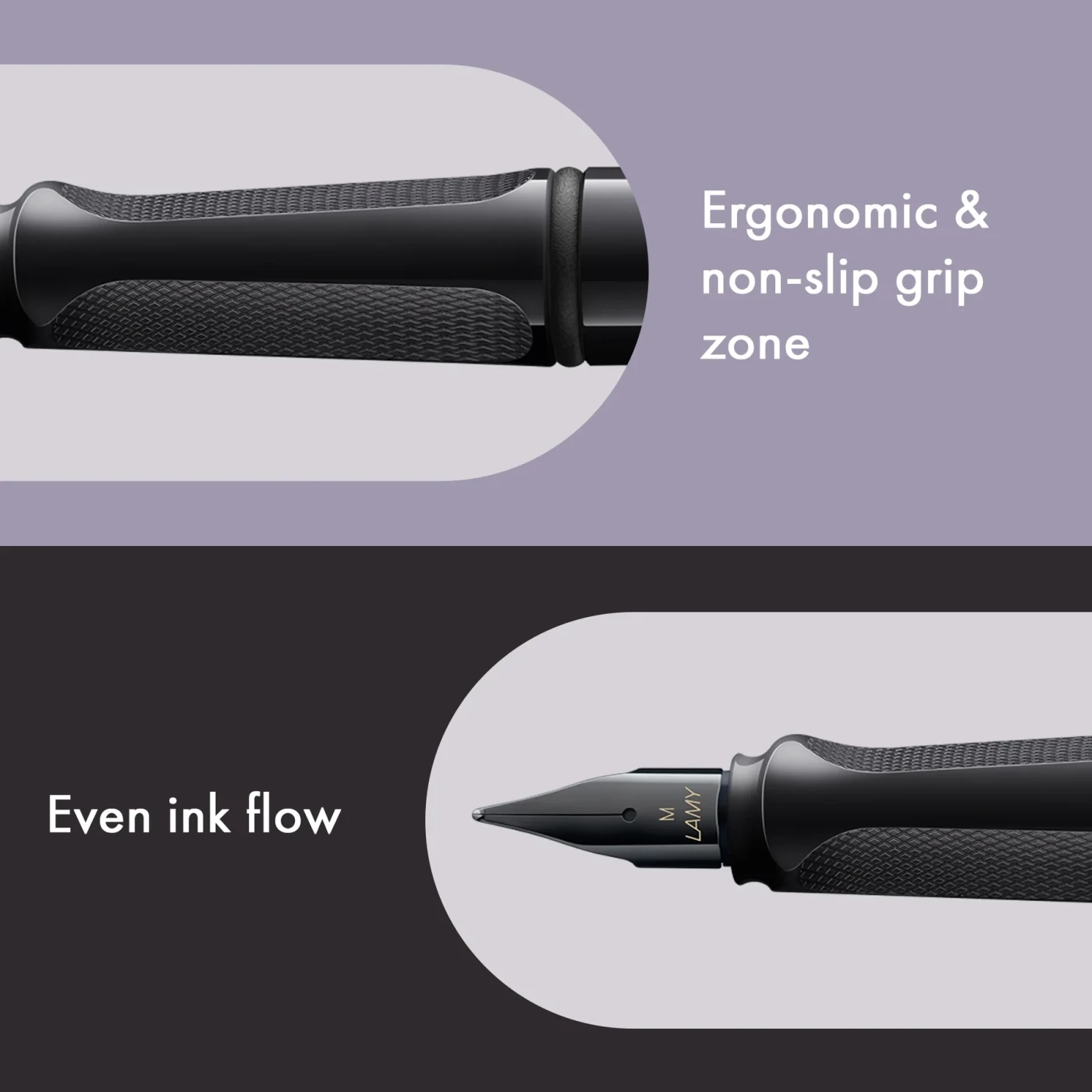 Lamy Safari fountain pen - Meteorite