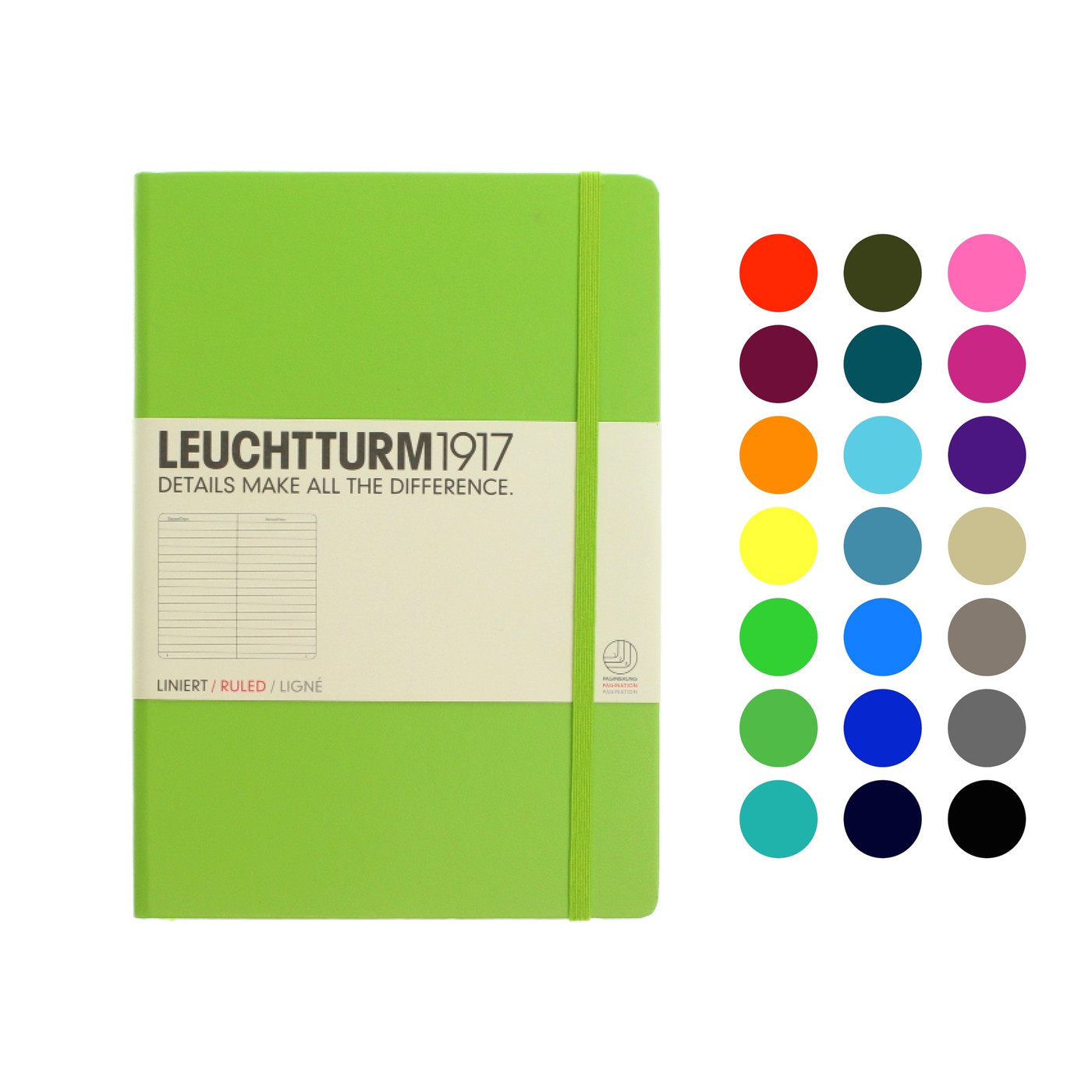 Leuchtturm1917 notebook - A5 LINED