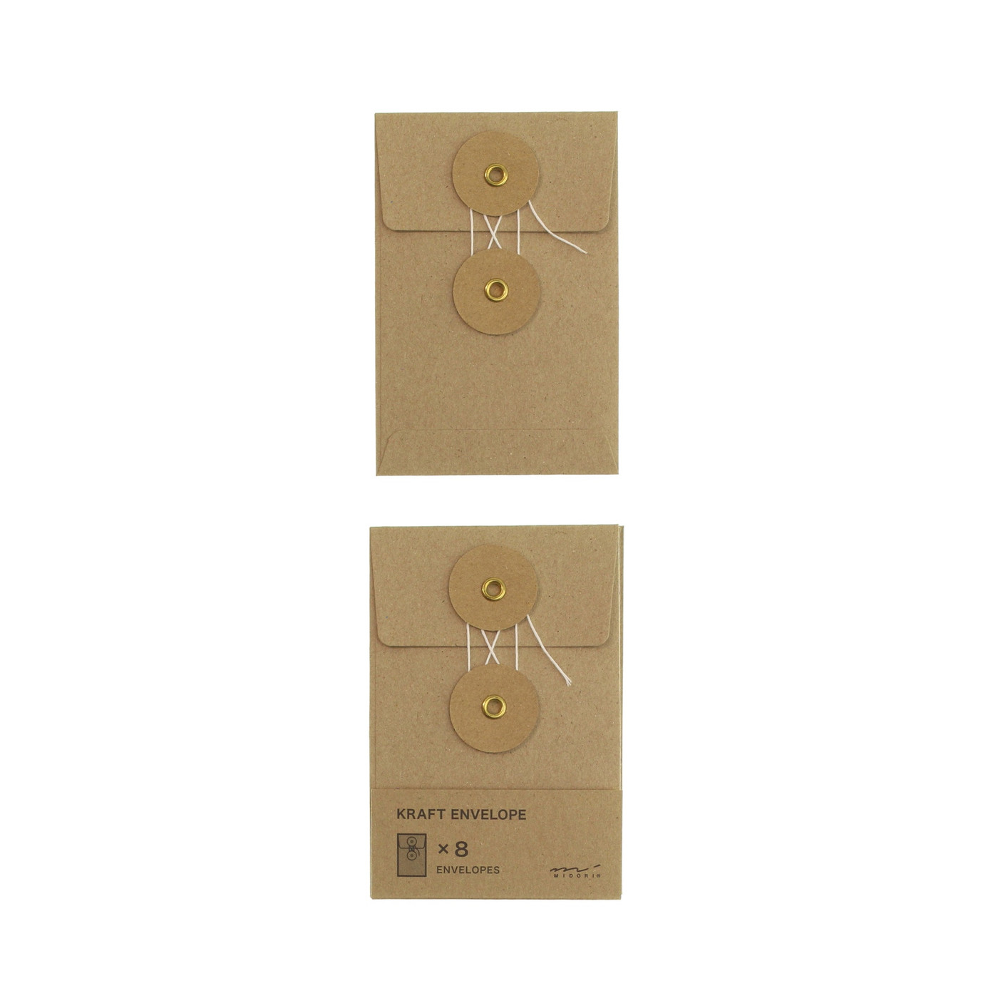 Midori Kraft envelopes - small