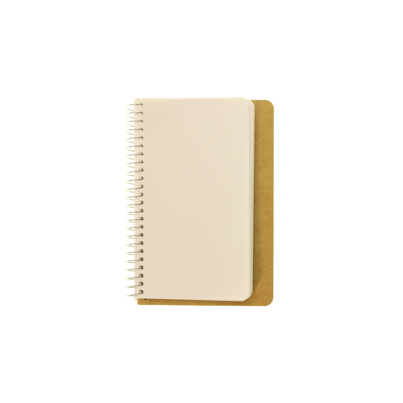 TRAVELER'S COMPANY Spiral Ring Notebook - A6 slim - blank white MD paper