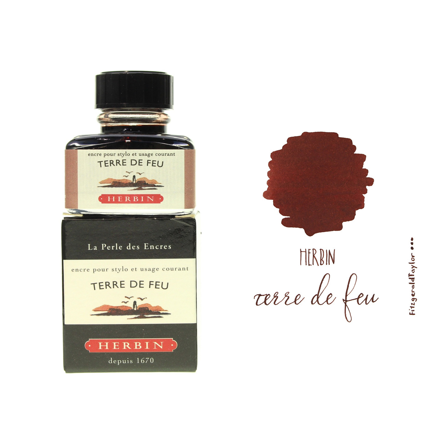 Herbin fountain pen ink