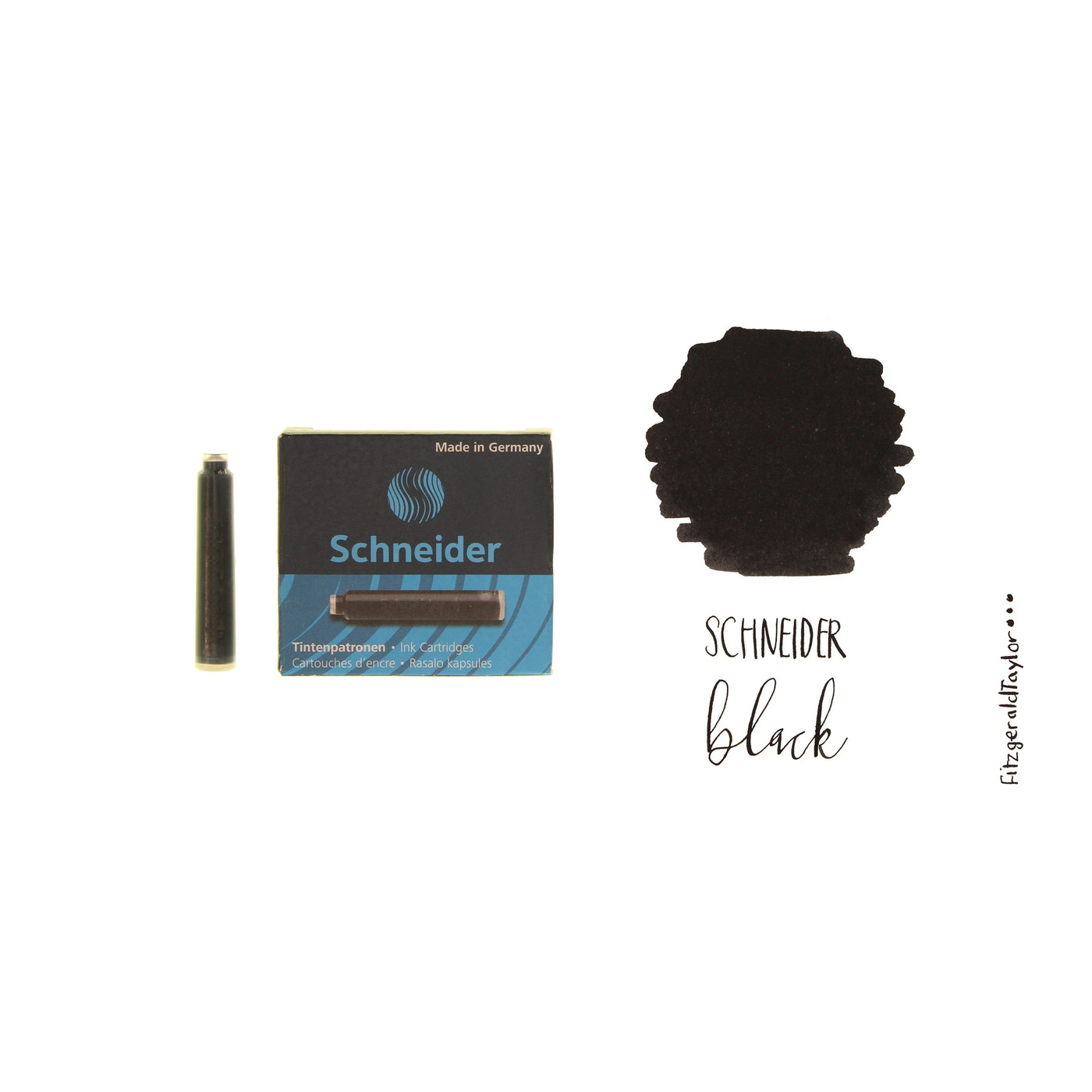 Schneider fountain pen ink cartridges