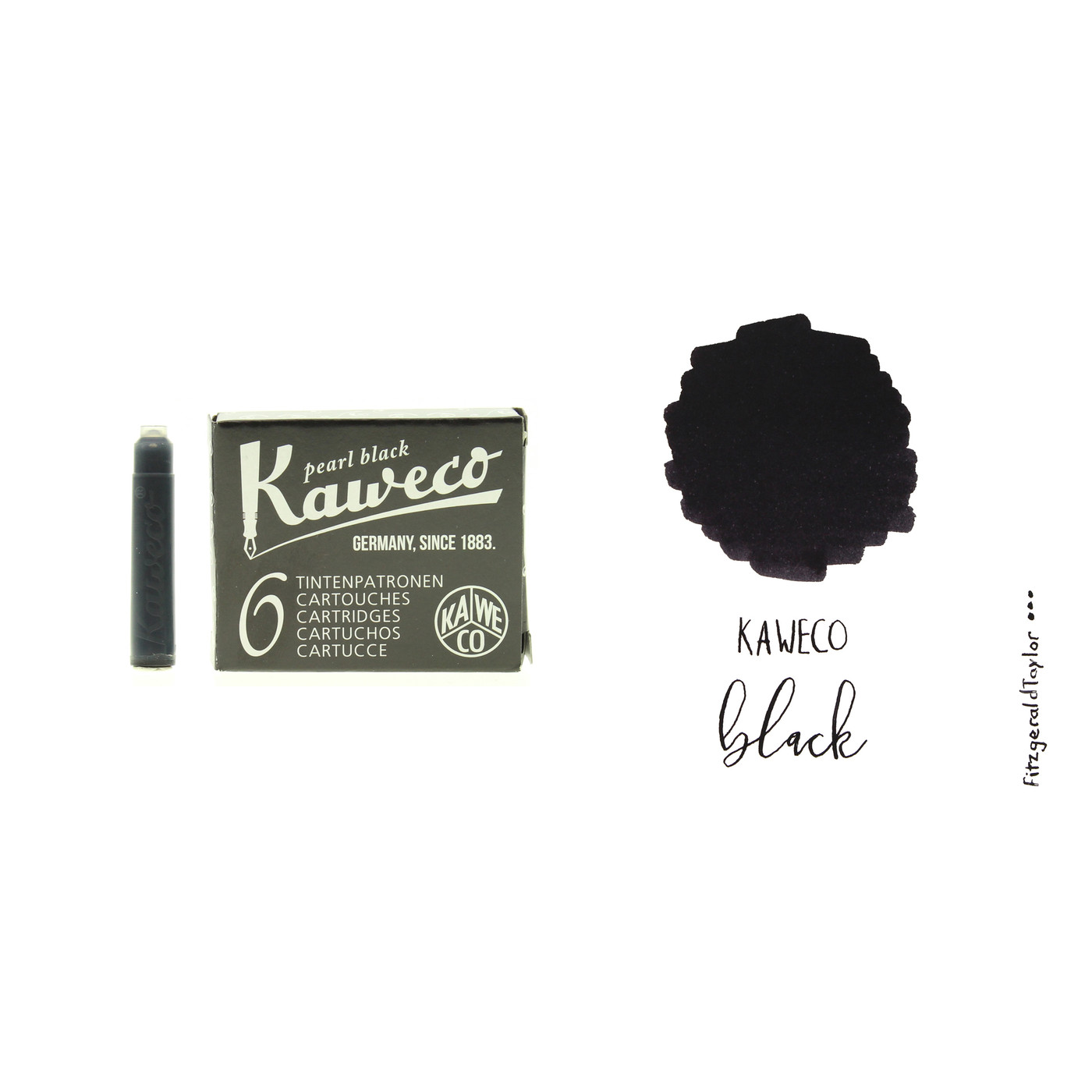 Kaweco fountain pen ink cartridges