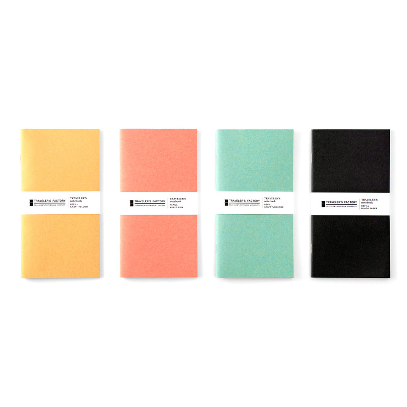 TRAVELER'S FACTORY - Traveler's Notebook refill - kraft pink