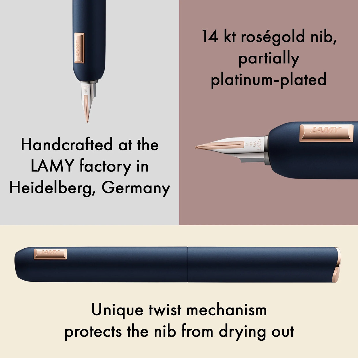 LAMY dialog cc capless fountain pen