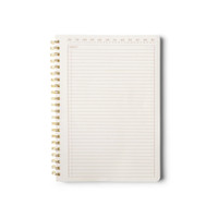 DesignWorks Ink spiral notebook - A5 LINED