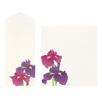 Midori Kami letter writing set - summer flowers