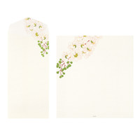 Midori Kami letter writing set - summer flowers