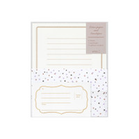 Midori letter paper & envelope set - dot