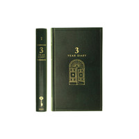 Midori 3 Year diary - recycled leather - Limited Edition