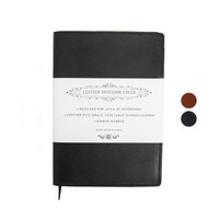 Leather notebook cover - for Apica A5