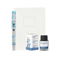 Nahvalur Original Plus fountain pen gift set - Azureus Blue