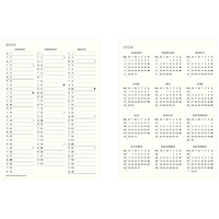 Leuchtturm1917 planner stickers - A5 yearly overview