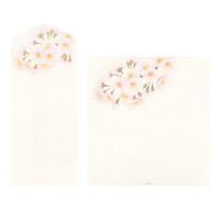 Midori Kami letter writing set - spring flower