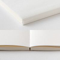 MD Paper notebook cotton - A5 square - BLANK