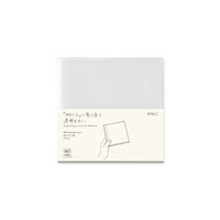 MD Paper notebook cover - CLEAR - A5 square