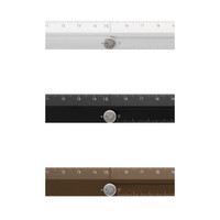 Midori Aluminium extending multi ruler