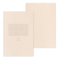 Midori Yuru Log Notebook B6 - 2 x 2mm Squared
