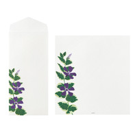 Midori Kami letter writing set - (s4) summer flowers