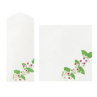 Midori Kami letter writing set - (s4) summer flowers