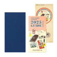 Traveler's Notebook 2025 weekly diary plus memo (July - December)