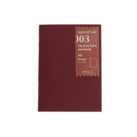 TRAVELER'S notebook 003 Blank Passport Size