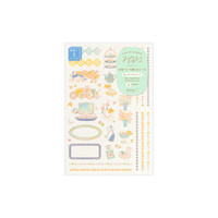 Midori Yuru Log stickers - travel & hotel design