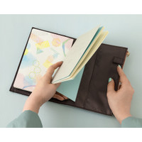Midori Yuru Log Notebook Cover B6 - Cloth