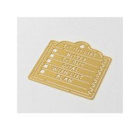 Midori Brass motif template - memo