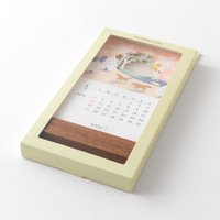 Midori landscape desk calendar 2026