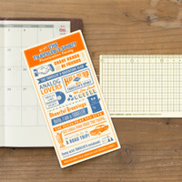 TRAVELER'S notebook - 2026 plastic sheet