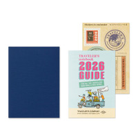 Traveler's Notebook 2026 passport size weekly diary (July-December)