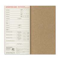 TRAVELER'S notebook Diary 2026 weekly vertical (July-December)