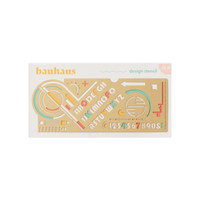 Brass stencil - Bauhaus design